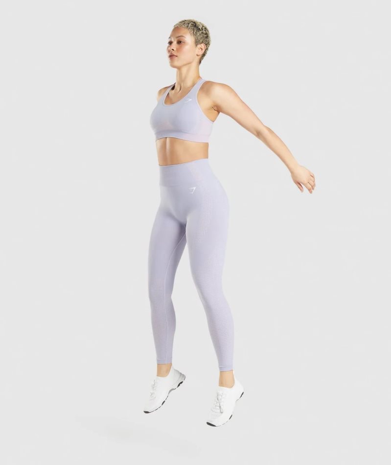 Women's Gymshark Vital Seamless 2.0 Leggings Light Blue | NZ 4LOFPN